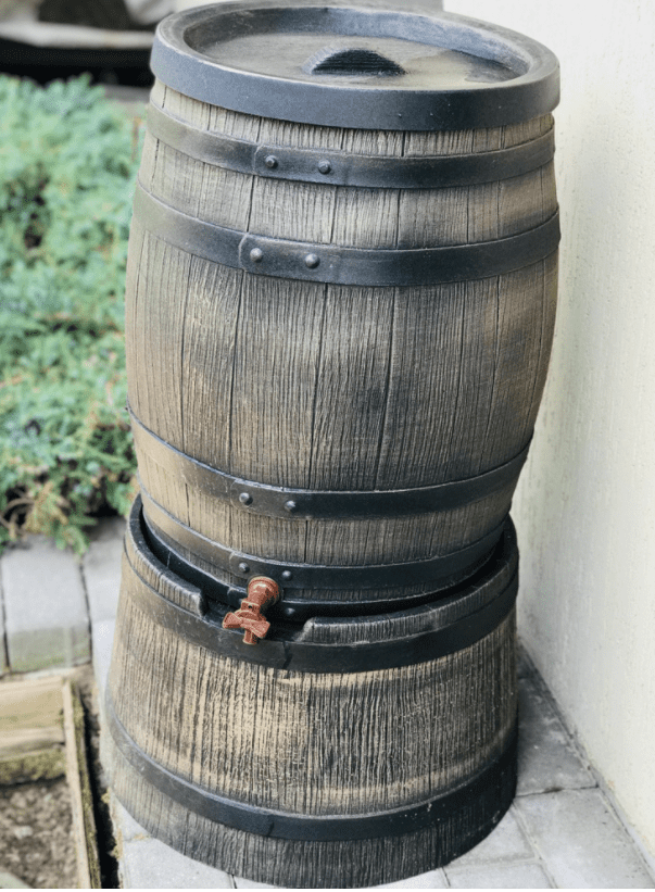 картинка Садовая бочка RAINBARREL 50L + подставка Интернет-магазин "EraGarden"